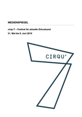 Cirqu 7 Pressemappe